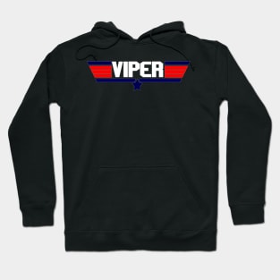 "Viper" 80's action movie design Hoodie